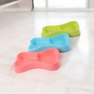 bns 애완동물 뼈다귀 모양 2구 식기