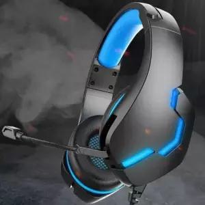 게이밍 헤드셋 LED 마이크 고음질 헤드폰 게임용 WFLEGJF