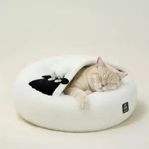 [아트박스]/레토 레토 강아지방석 하우스 고양이 방석 도넛 양 쿠션