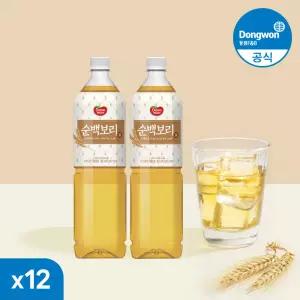 동원 순백 보리차 1.5L, 12개