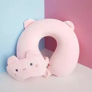 귀여운 고양이 목쿠션 목베개 안대 낮잠용 사무실용품 WFLHD6R