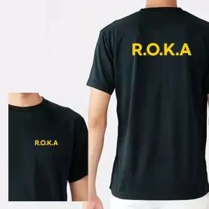 유니폼제작 R.O.K.A 옐로우 굿즈 쿨 길단