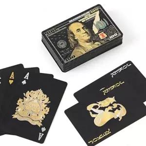 고품질 블랙 포커 트럼프 카드 게임 홀덤 즐길 거리 트럼프카드 플라스틱트럼프카드 마술카드 화투 WFIVDX