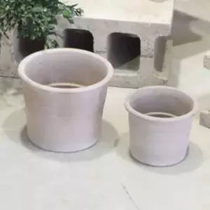 인테리어 다육식물 화분 실린더형 미니 토분 13x10cm 빈