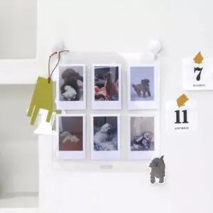 포토카드 6포켓 윈도우 거울 미니폴라로이드 인스탁스