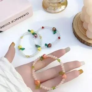 개미물류 여름 비즈공예 비즈팔찌 패션팔찌 비즈 과일