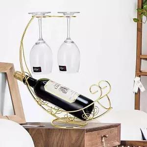 문라잇 와인잔걸이 와인랙(골드) 와인보관 와인잔거치대