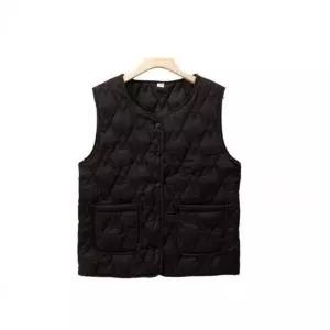 걸스 라이트 스키니 패딩조끼 패딩조끼 슬림 데일리룩 남성우먼