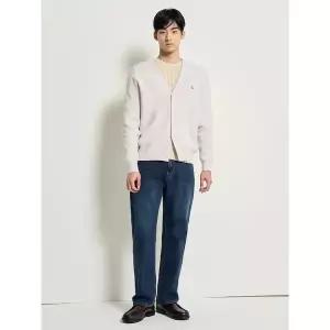 [국내매장판] 빈폴 26SS [BC615AE100] [Essential] 남녀공용 코튼 베럴비 가디건 카디건 - 아이보리 215801