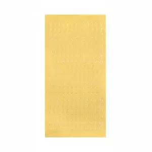 PVC 레터링 이니셜 스티커 숫자 골드 번호스티커 다이어리꾸미기