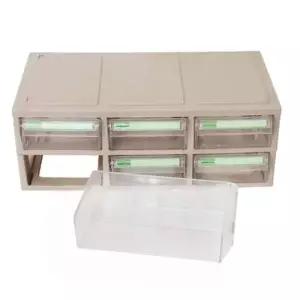 서랍 정리함 6칸 사무실 미니 서랍장 책상 수납 개인 사물함