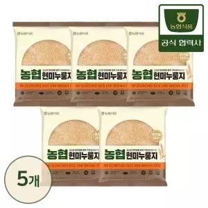 농협식품 밥심 국산 현미누룽지 150g x5개