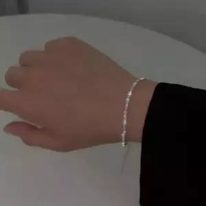 데일리 출근룩코디 여성 체인 심플 선물 은세트 실버 팔찌 FWCA1C0916