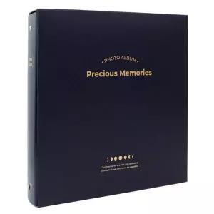 점착앨범 AQ389933 4R 접착앨범 40매 블루 앨범 포토앨범 성장앨범