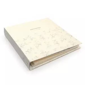 점착앨범 HQ153529 4R 접착앨범 30매 플라워 패턴 앨범 포토앨범 성장앨범