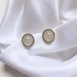 블링썸원석귀걸이 원석골드귀걸이(옐로우)