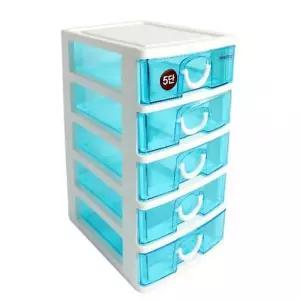 [에이치플러스몰]bns 테이블정리 5단 서랍장 수납정리함 책상수납장 소품함