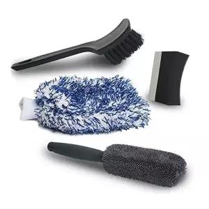 타이어 휠타이어세차세트 자동차세차용품 4종세트 세차용품세트