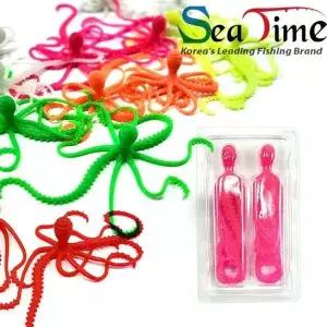 타코 타이라바 루어낚시 웜 대구웜 대구라바 스커트