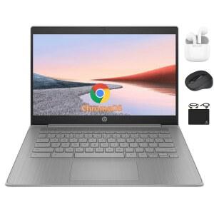학생 비즈니스용 14인치 HD RAM OS 노트북 크롬 쿼드 64GB FI WI 192GB HUBXCEL액세서리 N4120 웹캠 코어 프로세서 128GB 플래그십 4GB 스토리지 EMMC 배터리 카드 셀러론