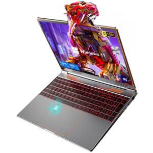 KBJPADS 16인치 게이밍 노트북 SSD 윈도우 IPS 키보드 N95 512GB 인텔 디스플레이 11 백라이트 DDR4 1920P 16GB