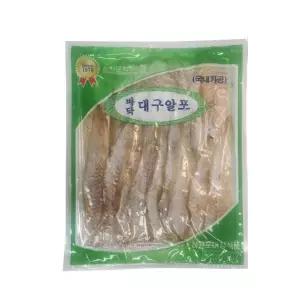 더해담 중국산 국내가공 대구알포 홍메기포 마른 대구포 400g