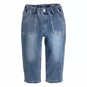 컬리수 HC04 포켓워싱배기핏데님팬츠 아동 키즈 초등 주나어 남아 여아 아이 봄 가을