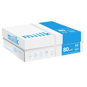 밀크 A3 복사용지(A3용지) 80g 1250매 1BOX_슈팅
