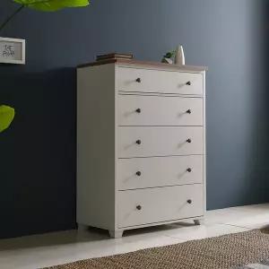 [장인가구]뉴 로망스 5단 서랍장