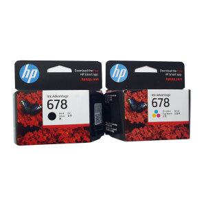 HP DESKJET ADVANTAGE 2648 3515 3545 3548 4515 4518 4645 4648 프린터용 정품 잉크 HP678 잉크