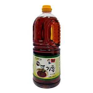 들기름/들깨기름/통들깨/볶음들깨 업소용 1.8L