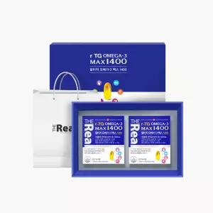 더리얼 저온초임계 rTG 알티지오메가3 맥스1400 2개선물세트