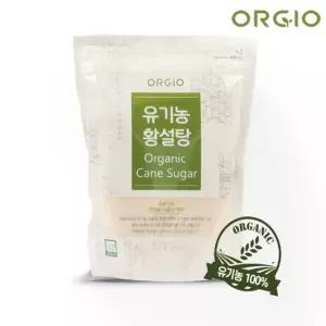 유기농사탕수수100 비정제 원당 유기농황설탕 1kg