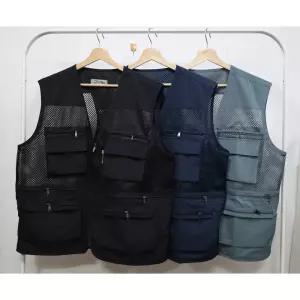 형제상회 빅사이즈 작업조끼 망사 여름 120(4XL) 130(5XL) 140(6XL) 사이즈 0014SS01