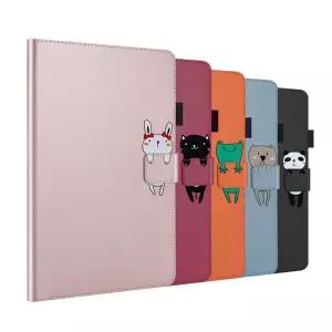 갤럭시탭S11 S10 라이트 S9 FE S8 S7 S6 S5e 탭A A6 A7 A8 A9 A11 플러스 캐릭터 스탠드 펜홀더 가죽케이스