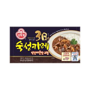 오뚜기 3일 숙성카레 약간매운맛 고형 200g 1개