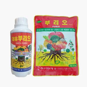 농사친구 대유 부리오 수화제 액제 선택 고농도 인산 가리 칼륨 식물 영양 복합비료 고추 상추 오이 마늘