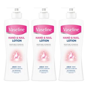 바세린 바디로션 핸드앤네일, 450ml, 3개