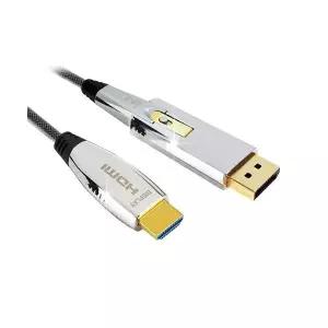 [에스투씨엔아이]IN-DPHAOC2050 배관용 매쉬 DP TO HDMI 2.0V 광 50M