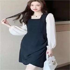 [오노마] ONM 스퀘어넥 원피스 랩형태스커트 여성패션의류 데이트룩 (S8055965)