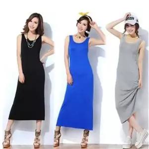 [오노마] ONM 민소매 나시 핏 롱원피스 비치룩 바캉스 데일리룩 (S8056225)