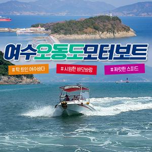 오동도 모터보트 갈매기호 이용권(~03.31)/여수바다/오동도일주/여수명소/가볼만한곳/거북선대교/다양한볼거리/제트보트