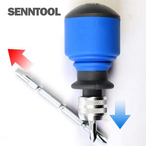 국산 양용(+)(-) 주먹드라이버 ST-0505 비트 길이조절 일자 십자 협소공간 미니 도라이바