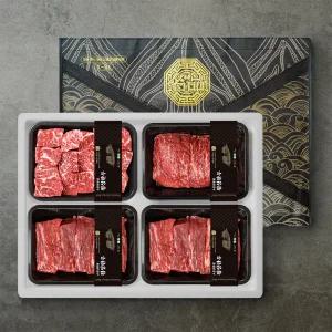 1+ 등급 이상 명품 명절 횡성 한우 선물 세트 구이 정육 혼합