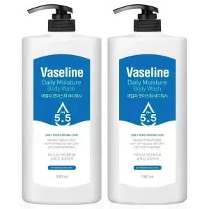 C2Y 바세린 대용량 바디워시 약산성 PH5.5 바디클렌저 1L X 2개