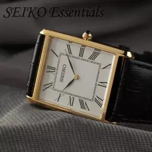 세이코 SEIKO 세르띠에 남자 여자 가죽시계 패션시계 SWR052