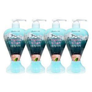 엘지 히말라야 핑크솔트 담은 펌핑 치약 아이스 285mL X 4개
