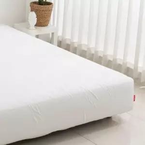 [텐바이텐]광목바이오워싱 30수순면 호텔식매트커버EK백아이보리