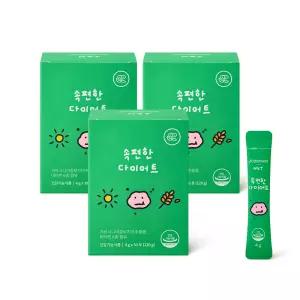 [조구만에디션] 네츄럴굿띵스 속편한 다이어트 탄수화물 체지방 컷팅 효소 다이어트 30포 3박스