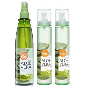 알로에베라 모이스처 수딩 젤 미스트 310ml 1개+125ml 2개/수분충전+피부진정+영양